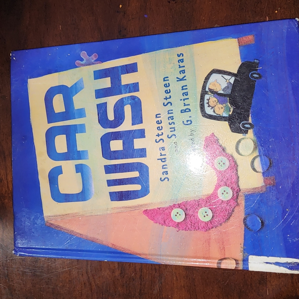 Car Wash Kids Book by